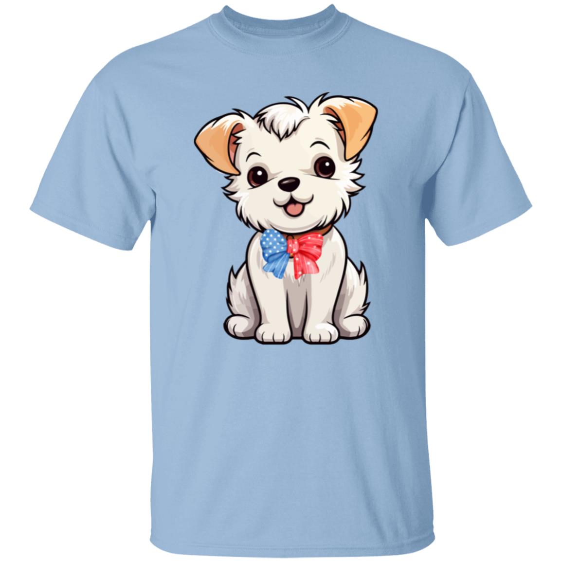 Cute Puppy T-shirts for Him Her Youth | Infant - 5x | 9 Colors Available