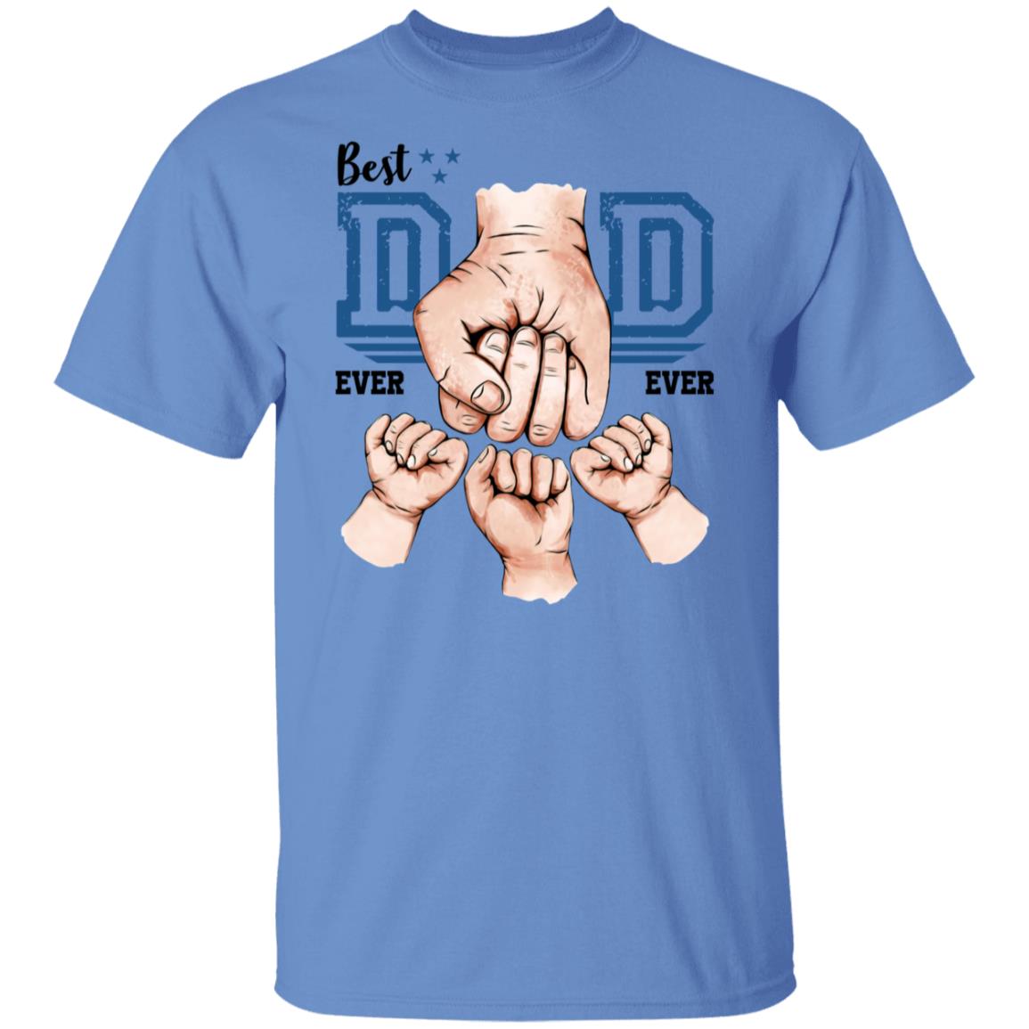 Best Dad Ever Fist Bump 3 Tee Tshirt Men's Father's Day Gifts Unisex T-Shirts