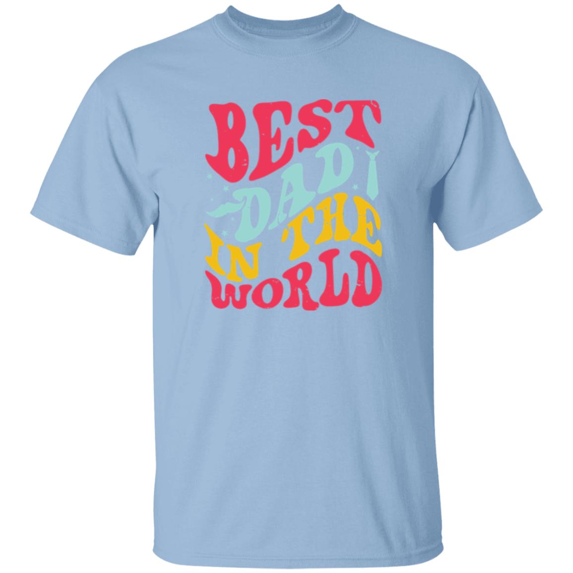 Vintage Best Dad In The World Tee Tshirt Men's Father's Day Gifts Unisex T-Shirts