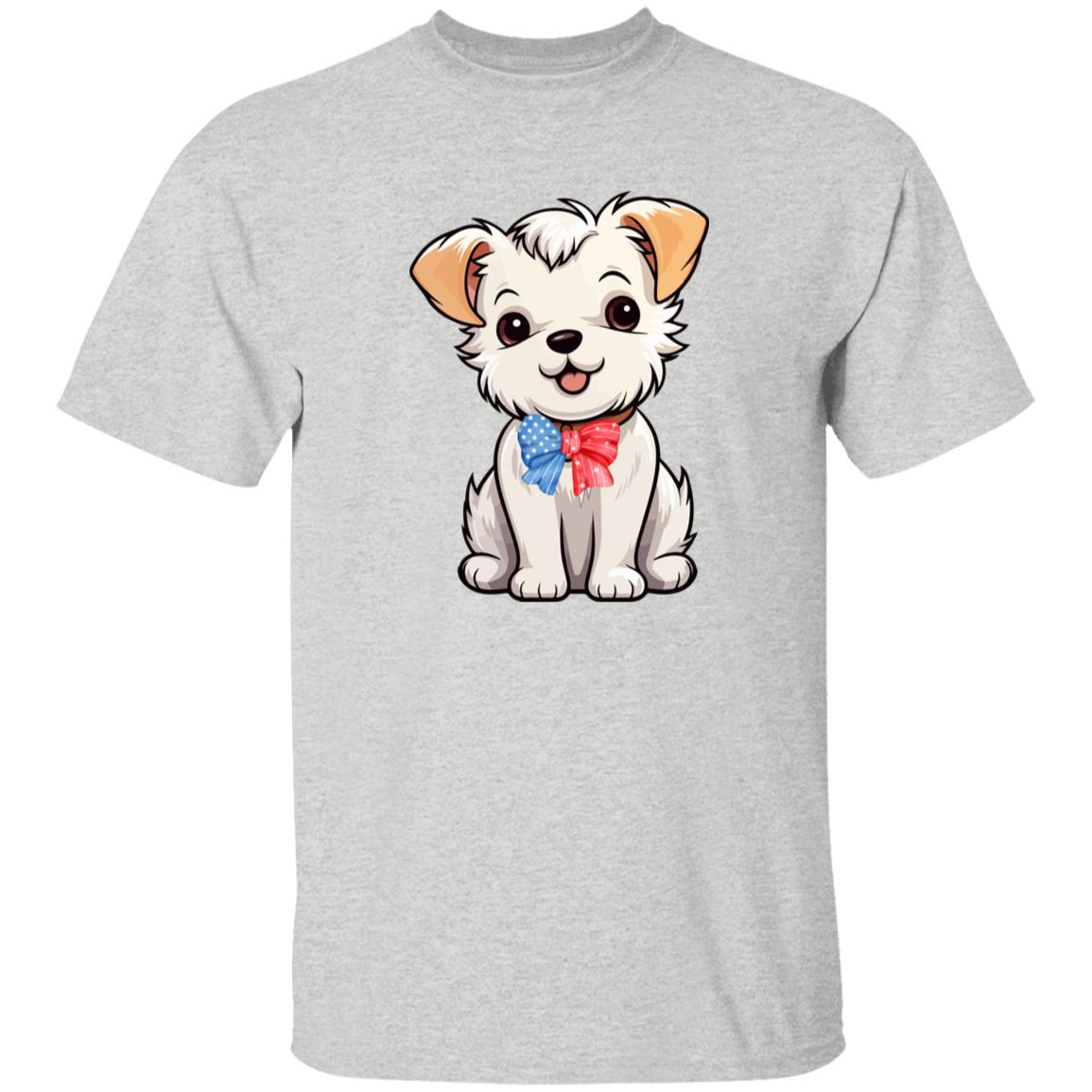 Cute Puppy T-shirts for Him Her Youth | Infant - 5x | 9 Colors Available