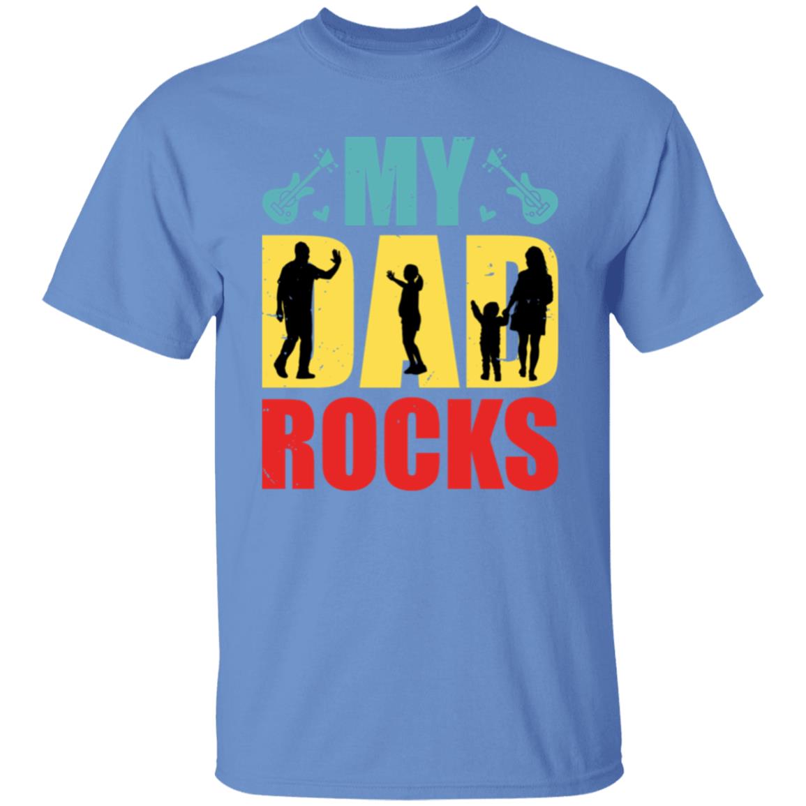 My Dad Rocks  Tshirt Men's Father's Day Gifts Unisex T-Shirts