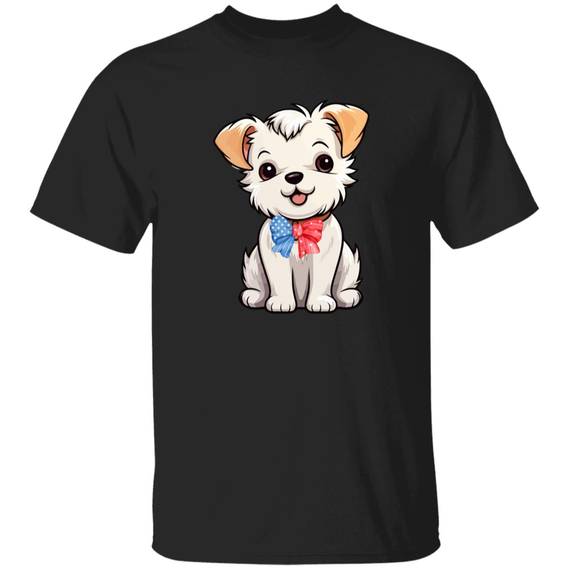 Cute Puppy T-shirts for Him Her Youth | Infant - 5x | 9 Colors Available