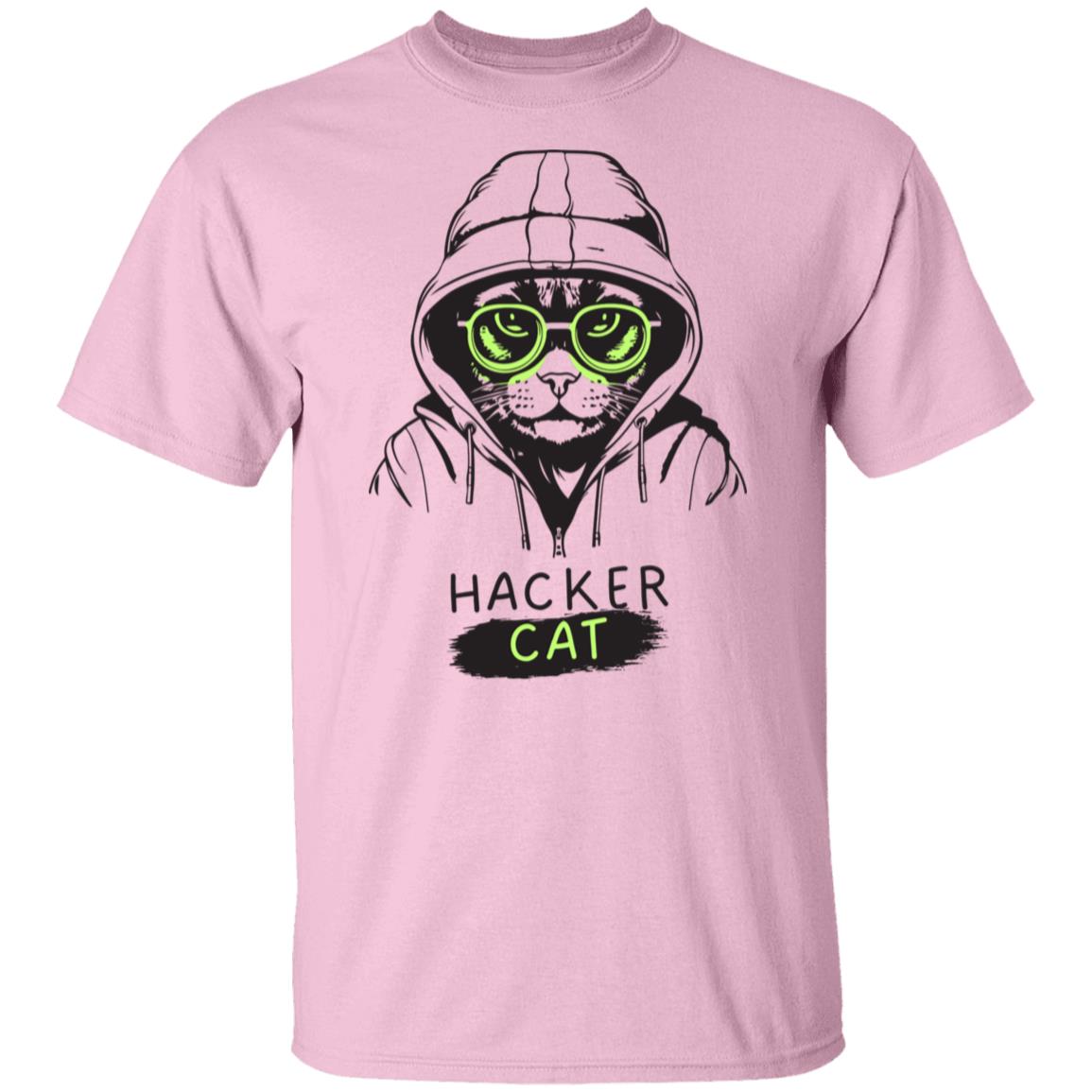 Hacker Cat Tee Tshirt Men's Father's Day Gifts Unisex T-Shirts