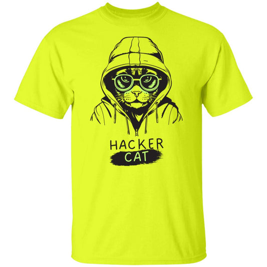 Hacker Cat Tee Tshirt Men's Father's Day Gifts Unisex T-Shirts