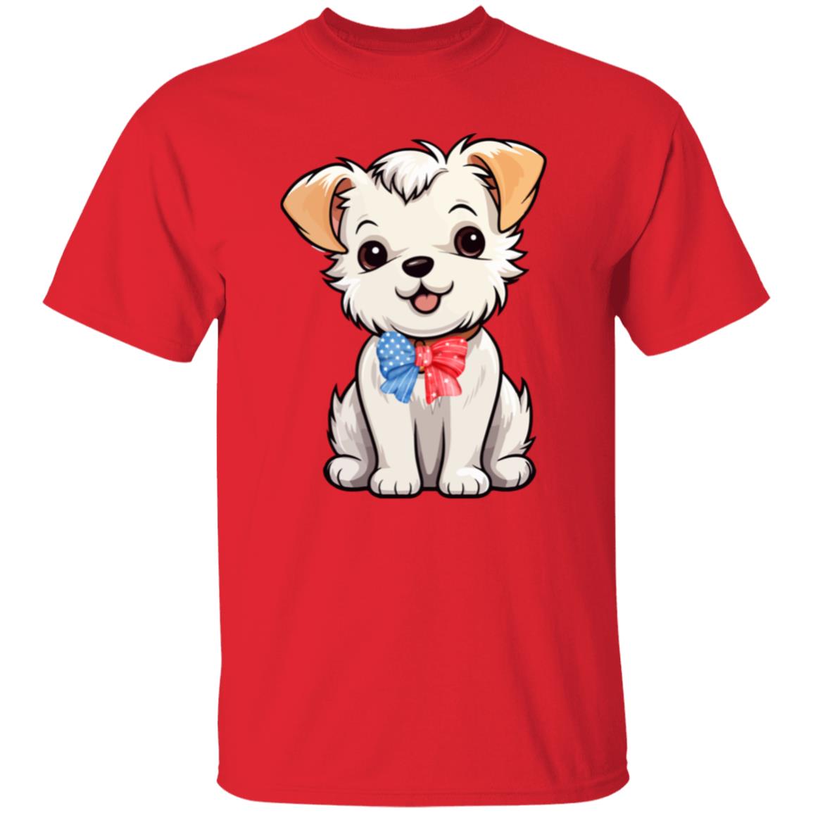 Cute Puppy T-shirts for Him Her Youth | Infant - 5x | 9 Colors Available