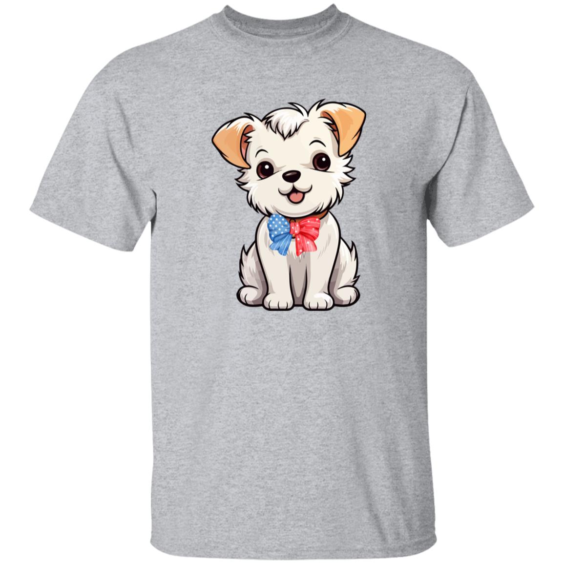 Cute Puppy T-shirts for Him Her Youth | Infant - 5x | 9 Colors Available