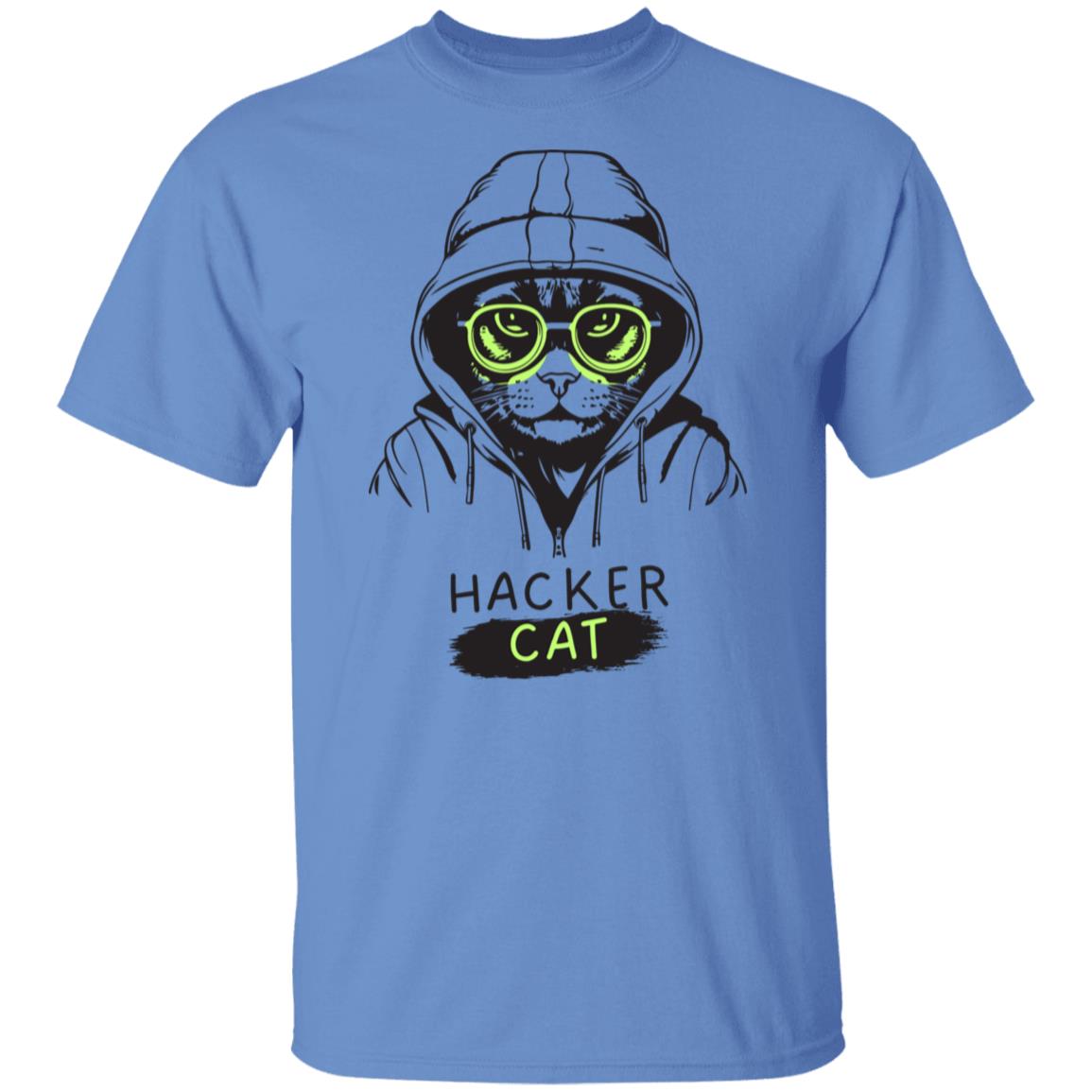 Hacker Cat Tee Tshirt Men's Father's Day Gifts Unisex T-Shirts