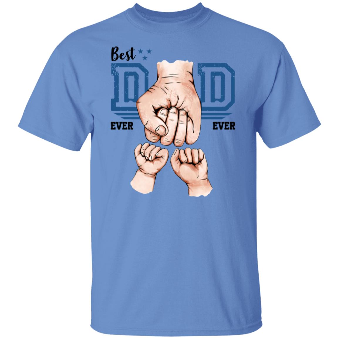 Best Dad Ever Fist Bump 2 Tee Tshirt Men's Father's Day Gifts Unisex T-Shirts