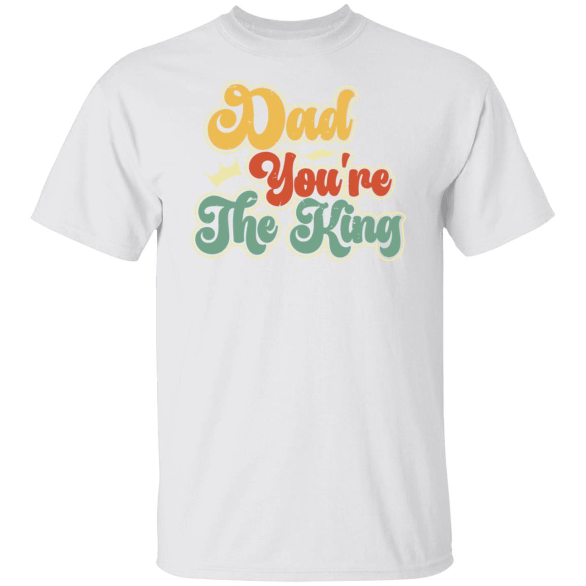 Vintage Dad You Are The King Tee Tshirt Men's Father's Day Gifts Unisex T-Shirts