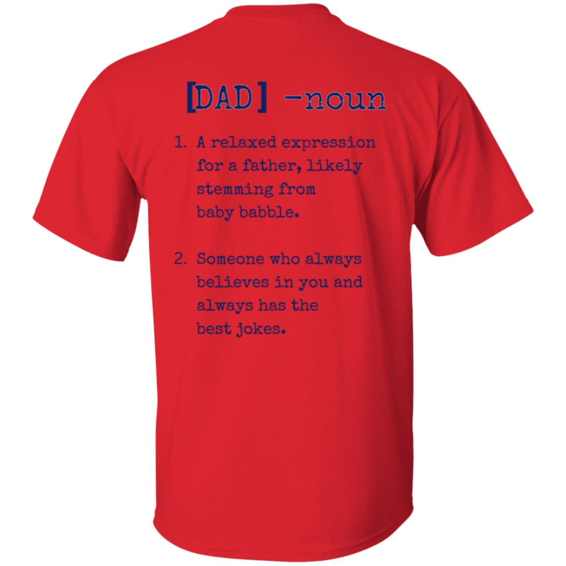 Dad American Flag 2 sided Tee Tshirt Men's Father's Day Gifts T-Shirts