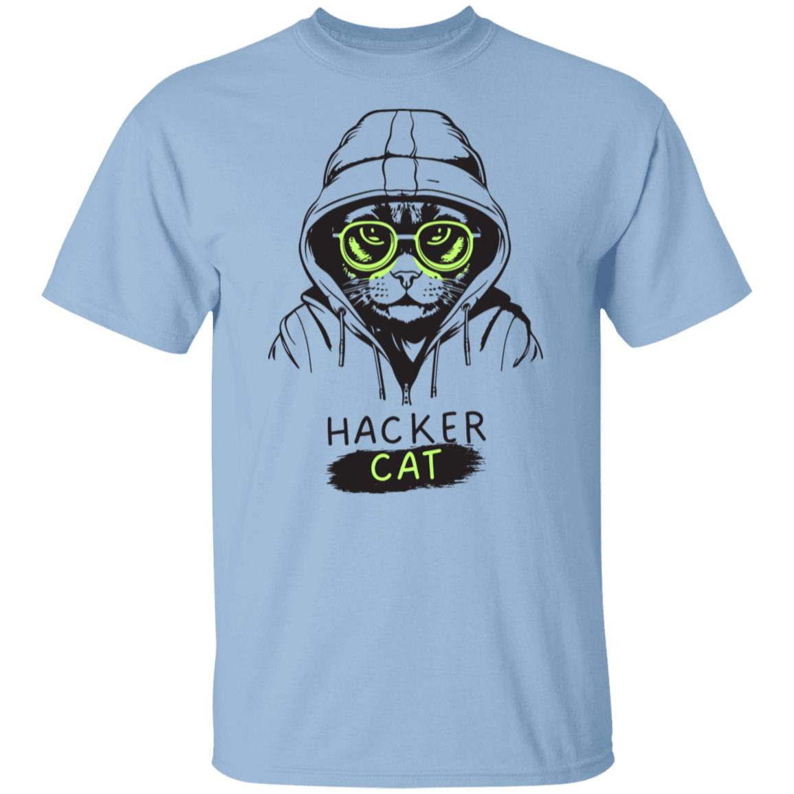 Hacker Cat Tee Tshirt Men's Father's Day Gifts Unisex T-Shirts