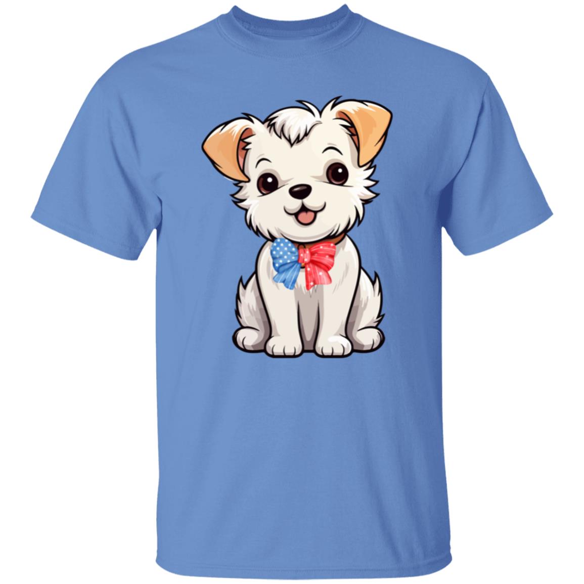 Cute Puppy T-shirts for Him Her Youth | Infant - 5x | 9 Colors Available