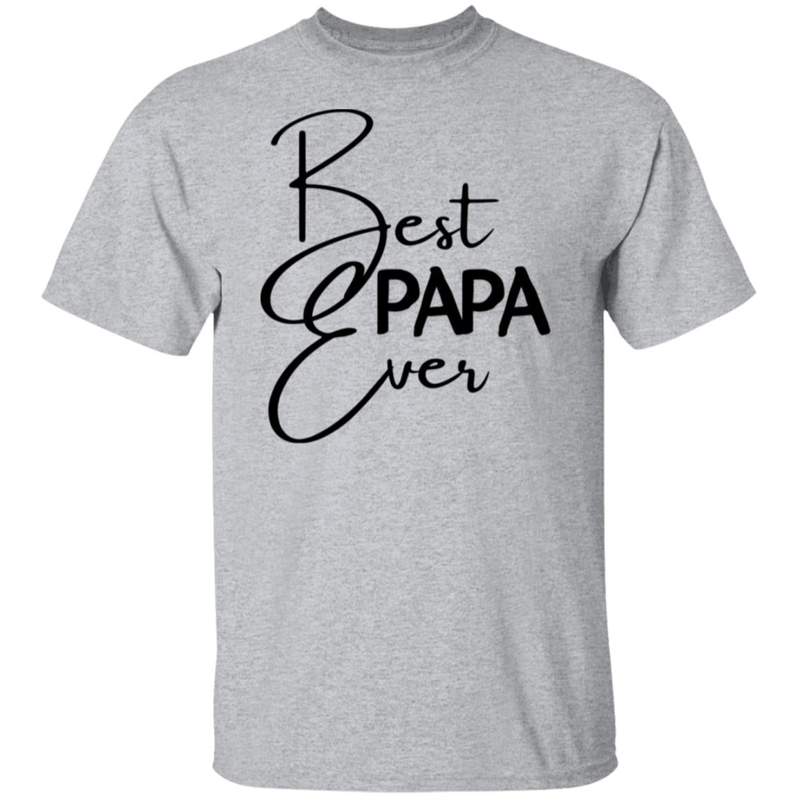 Best Papa Ever Tshirt Men's Father's Day Gifts Grandpa Gifts Unisex T-Shirts