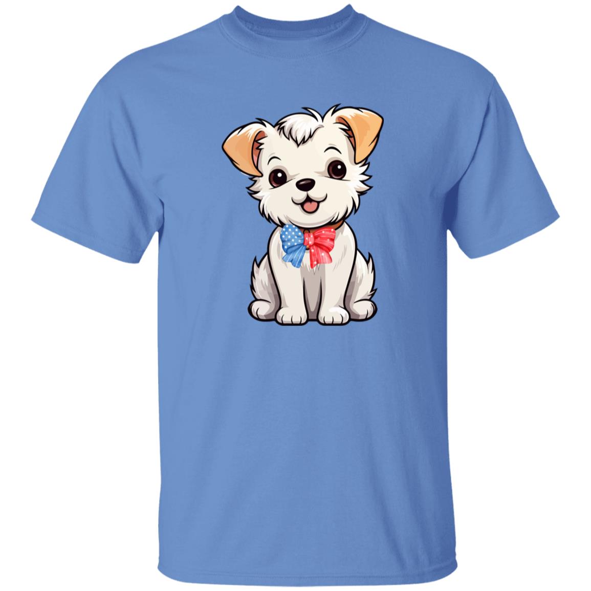 Cute Puppy T-shirts for Him Her Youth | Infant - 5x | 9 Colors Available