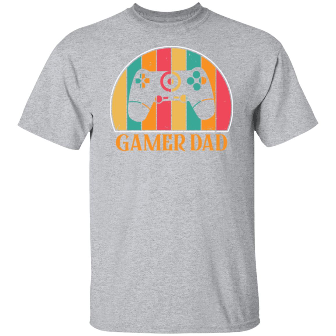 Vintage Gamer Dad Tee Tshirt Men's Father's Day Gifts Unisex T-Shirts