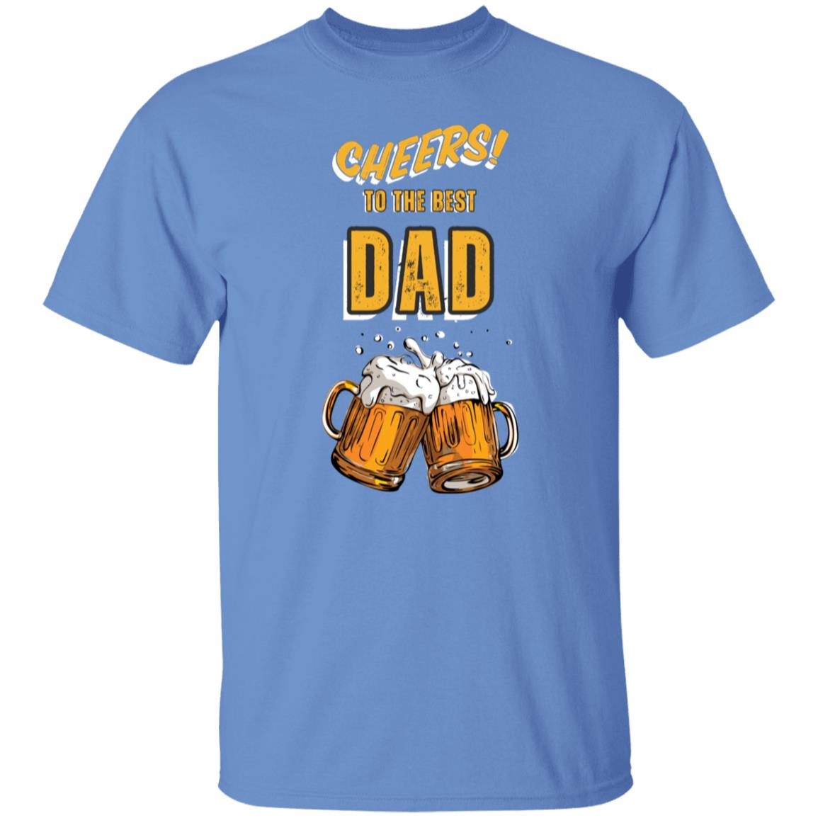 Cheers To The Best Dad Tee Tshirt Men's Father's Day Gifts T-Shirts