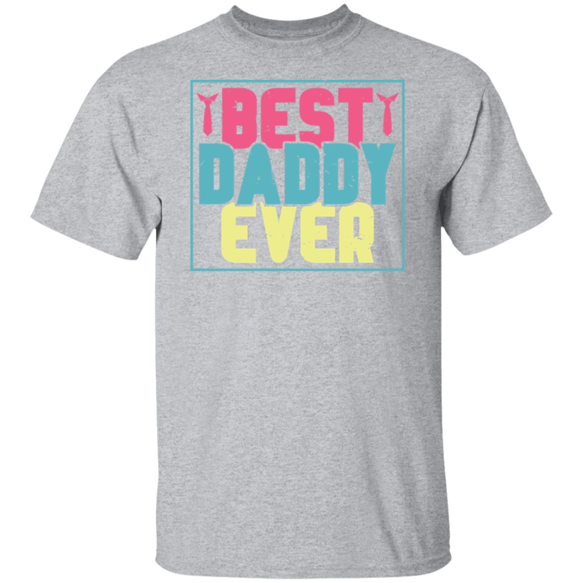 Vintage Best Daddy Ever Tee Tshirt Men's Father's Day Gifts Unisex T-Shirts