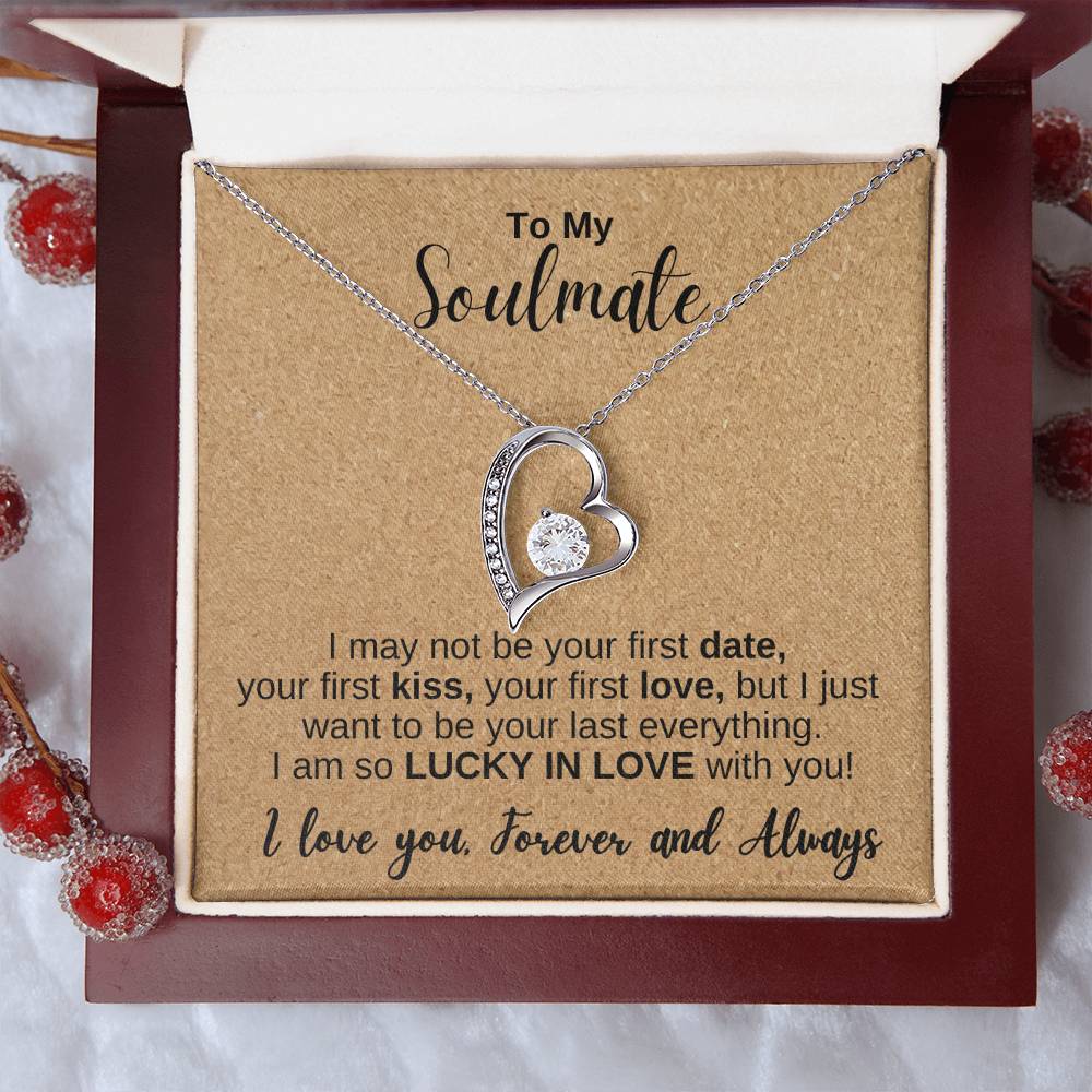 Soul Mate | First Date, First Kiss, First Love | Forever Love Necklace