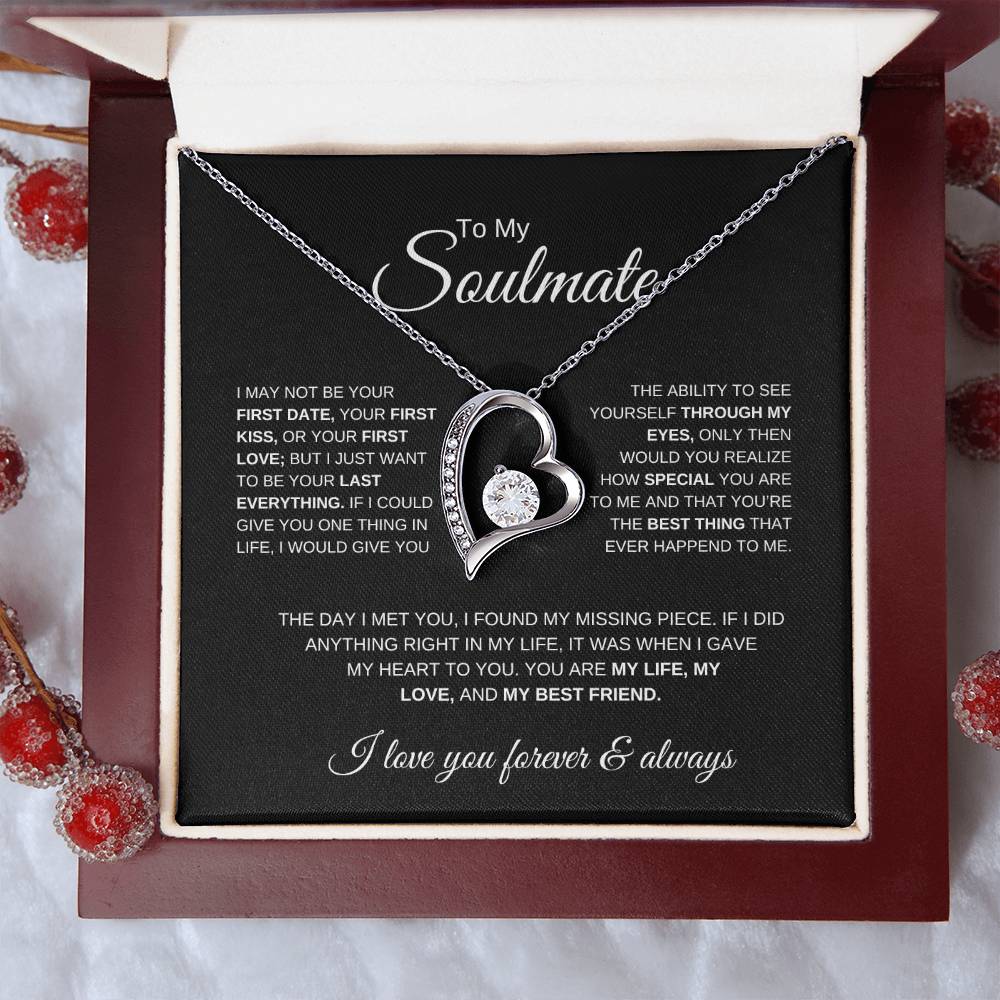 Soul Mate | First Date, First Kiss, First Love | Forever Love Necklace