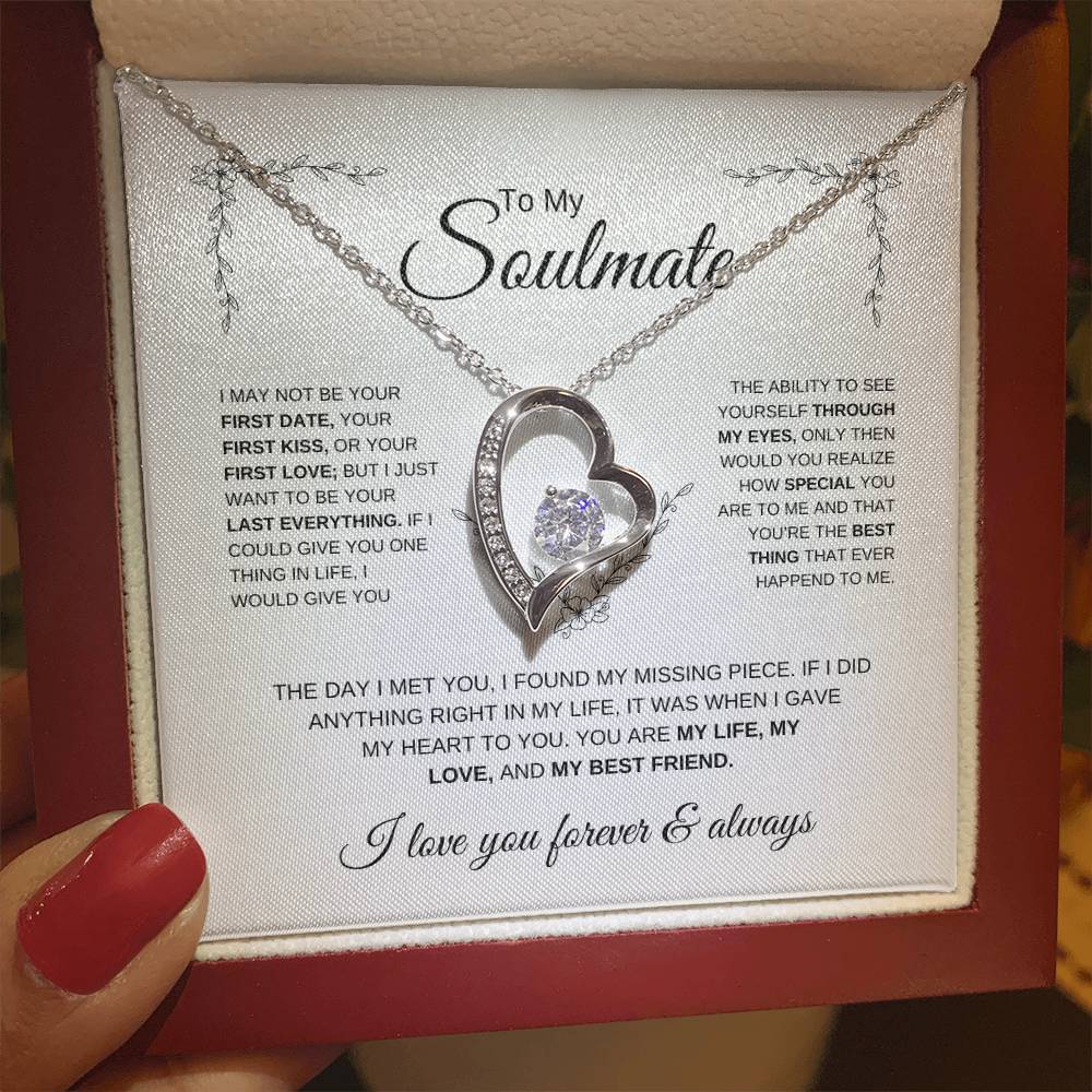 Soul Mate | First Date, First Kiss, First Love | Forever Love Necklace