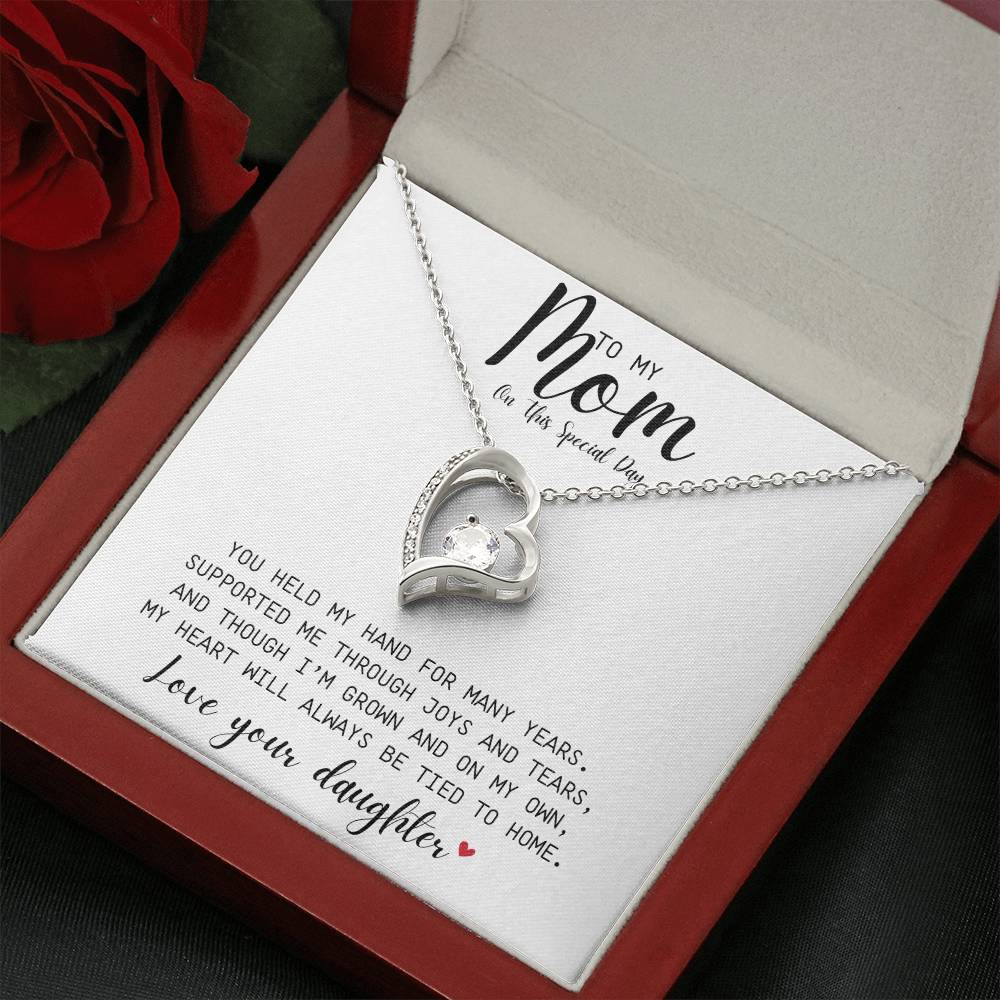 Forever Love Necklace | A Gift To My Mom On This Special Day | Love Your Daughter