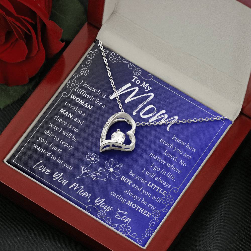 To My Mom From Son | Forever Love Necklace | Mother's Day Gift