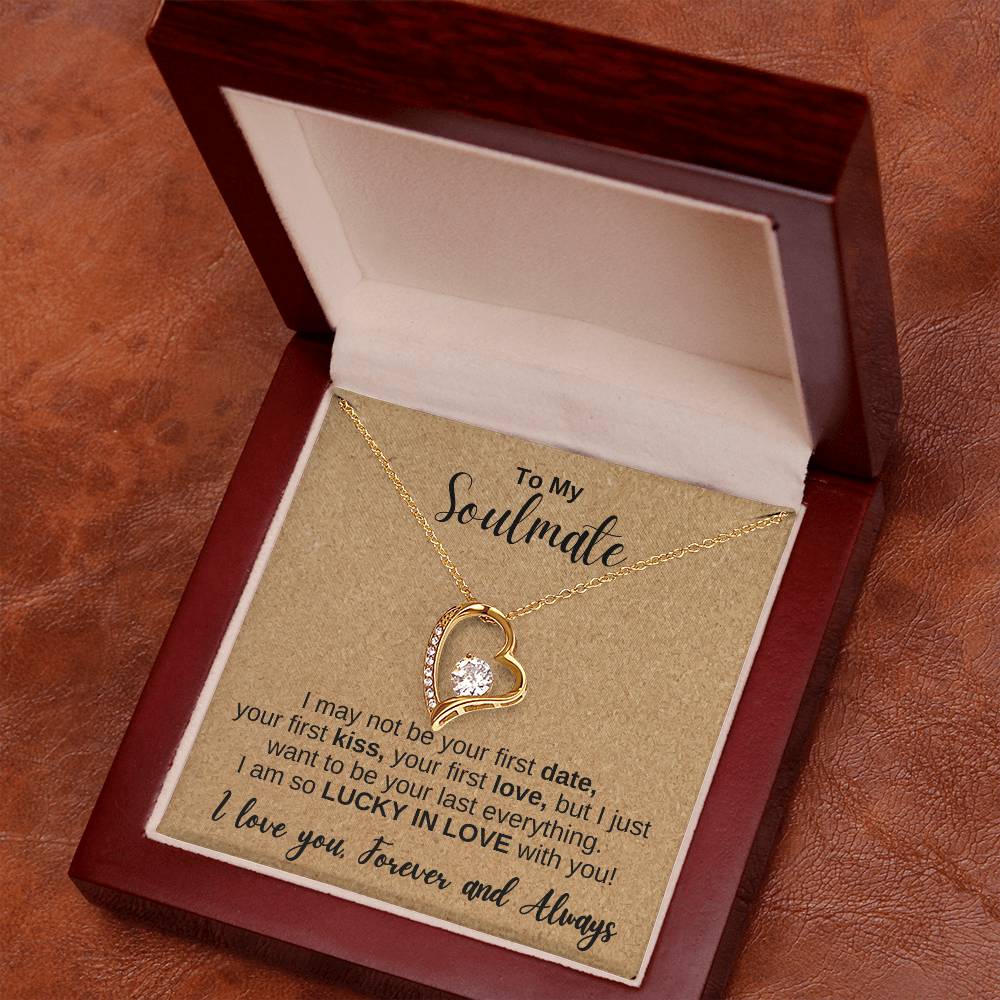 Soul Mate | First Date, First Kiss, First Love | Forever Love Necklace