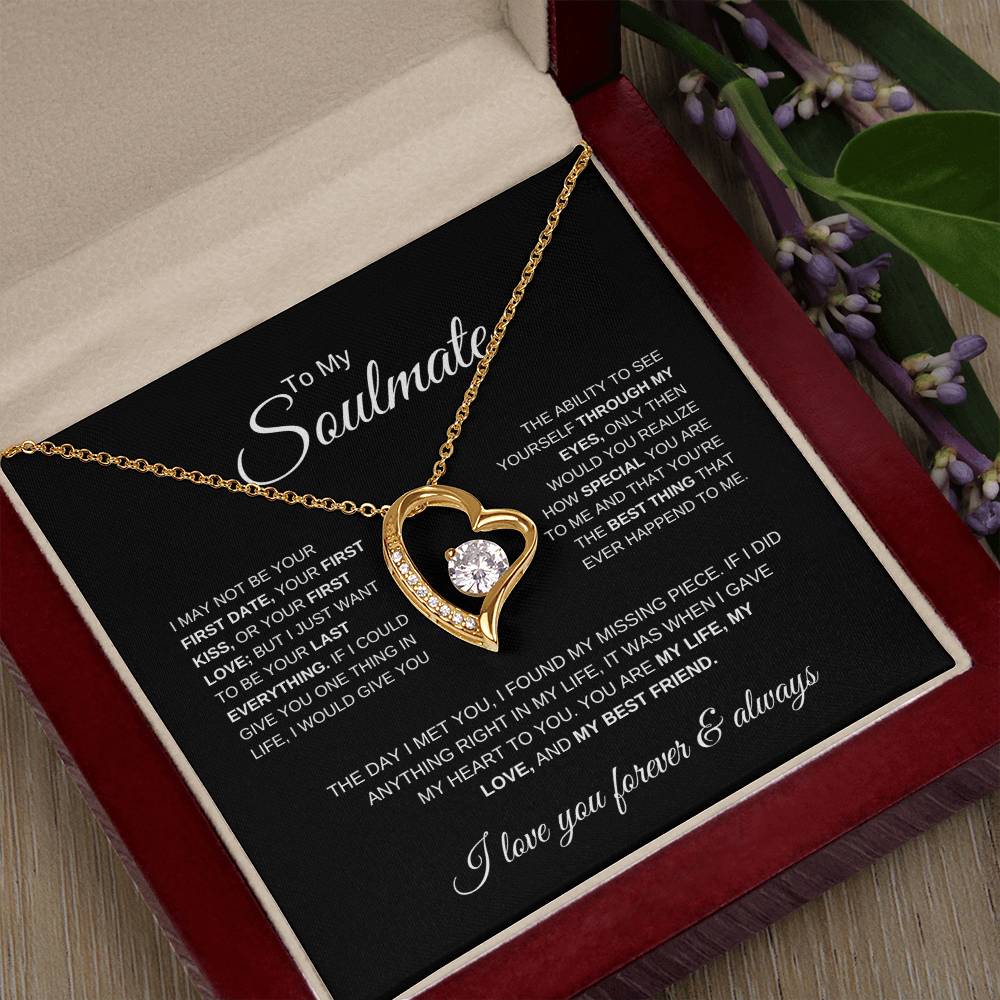 Soul Mate | First Date, First Kiss, First Love | Forever Love Necklace