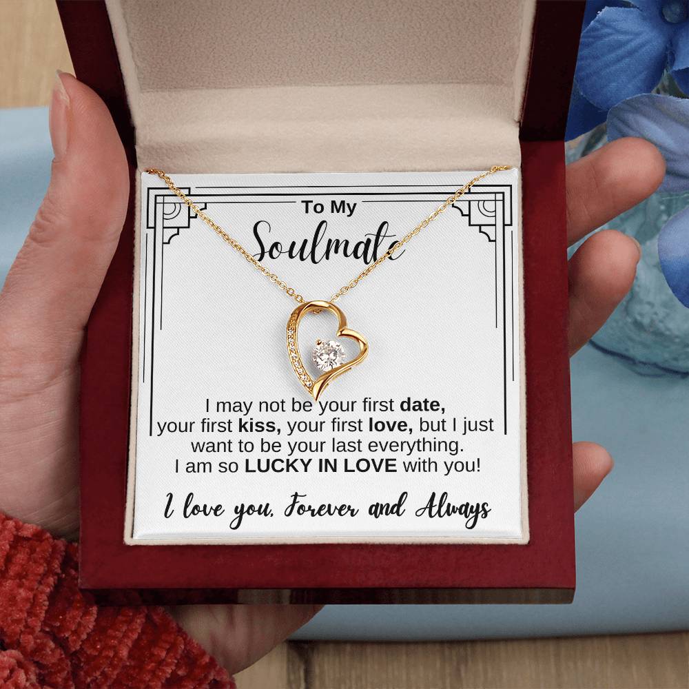 Soul Mate | First Date, First Kiss, First Love | Forever Love Necklace