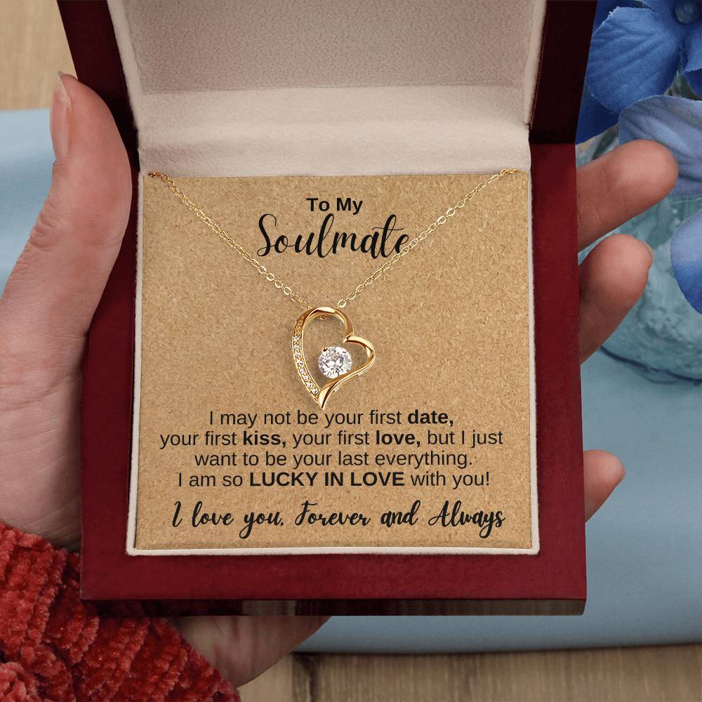 Soul Mate | First Date, First Kiss, First Love | Forever Love Necklace