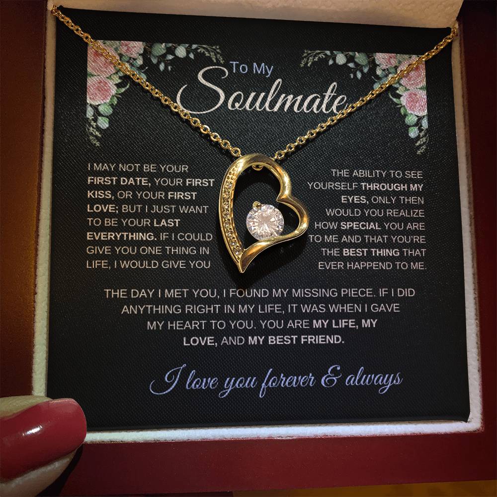 Soul Mate | First Date, First Kiss, First Love | Forever Love Necklace