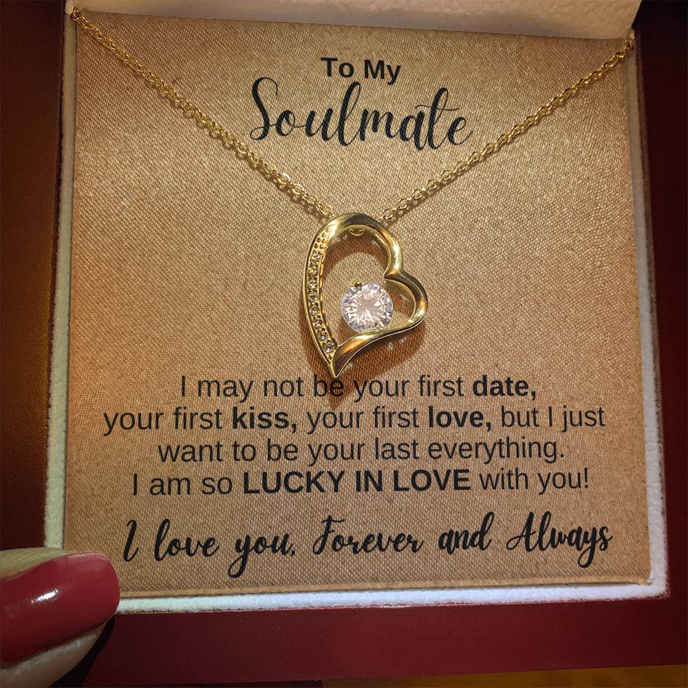 Soul Mate | First Date, First Kiss, First Love | Forever Love Necklace