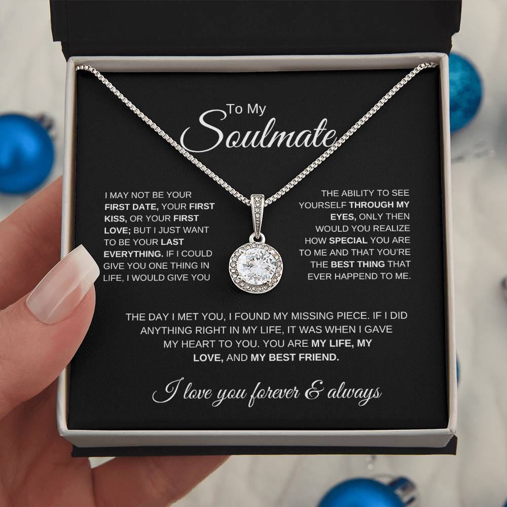 Eternal Hope Necklace | First Date, First Kiss, First Love | Soulmate