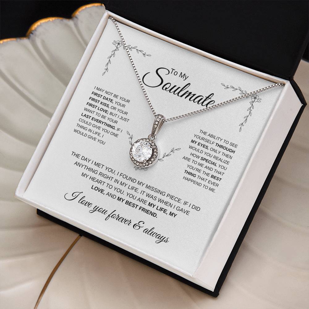 Eternal Hope Necklace | First Date, First Kiss, First Love | Soulmate