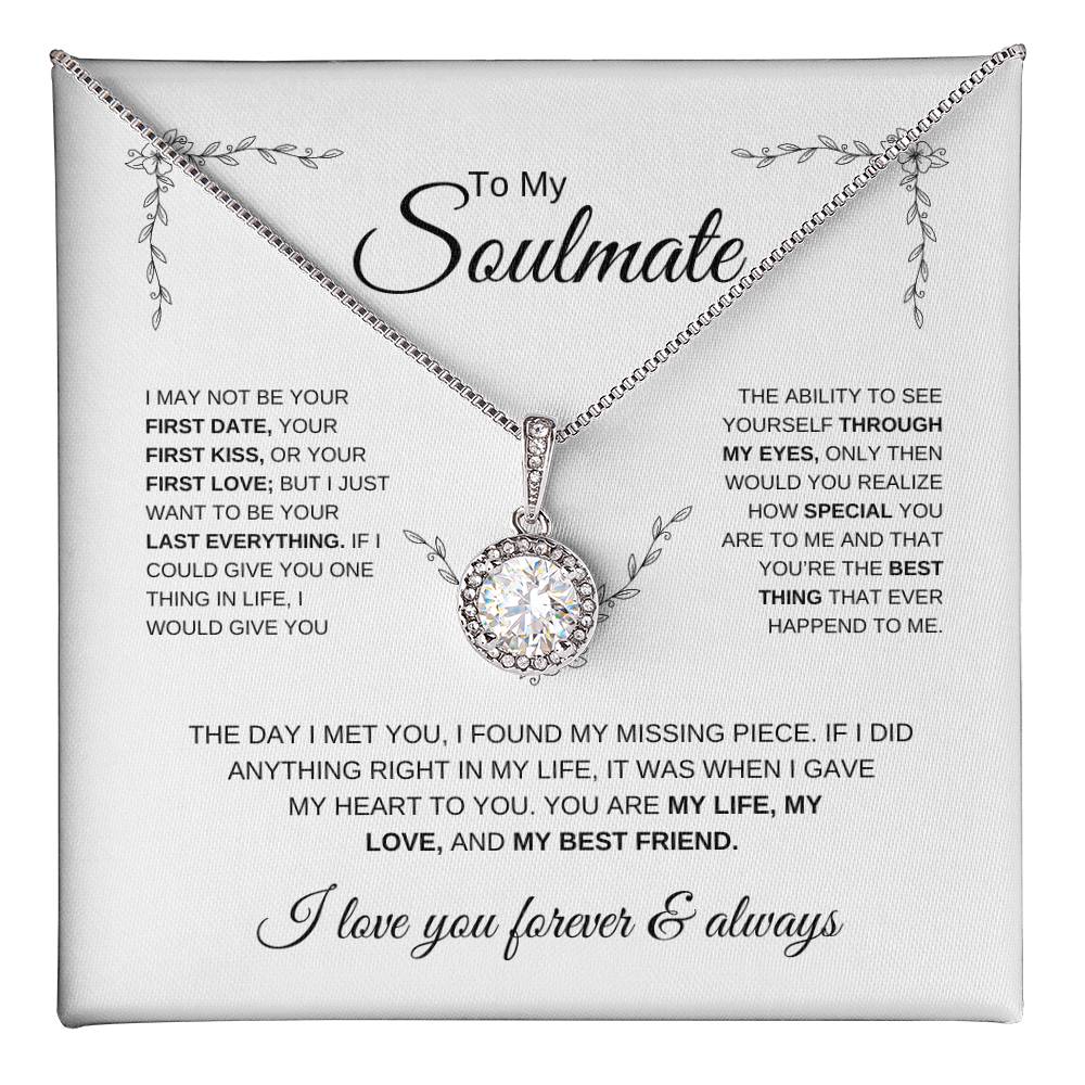 Eternal Hope Necklace | First Date, First Kiss, First Love | Soulmate