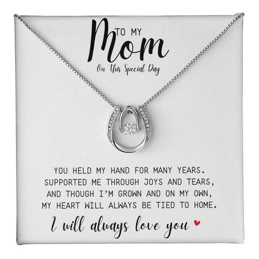 Lucky In Love Necklace | A Gift To My Mom On This Special Day