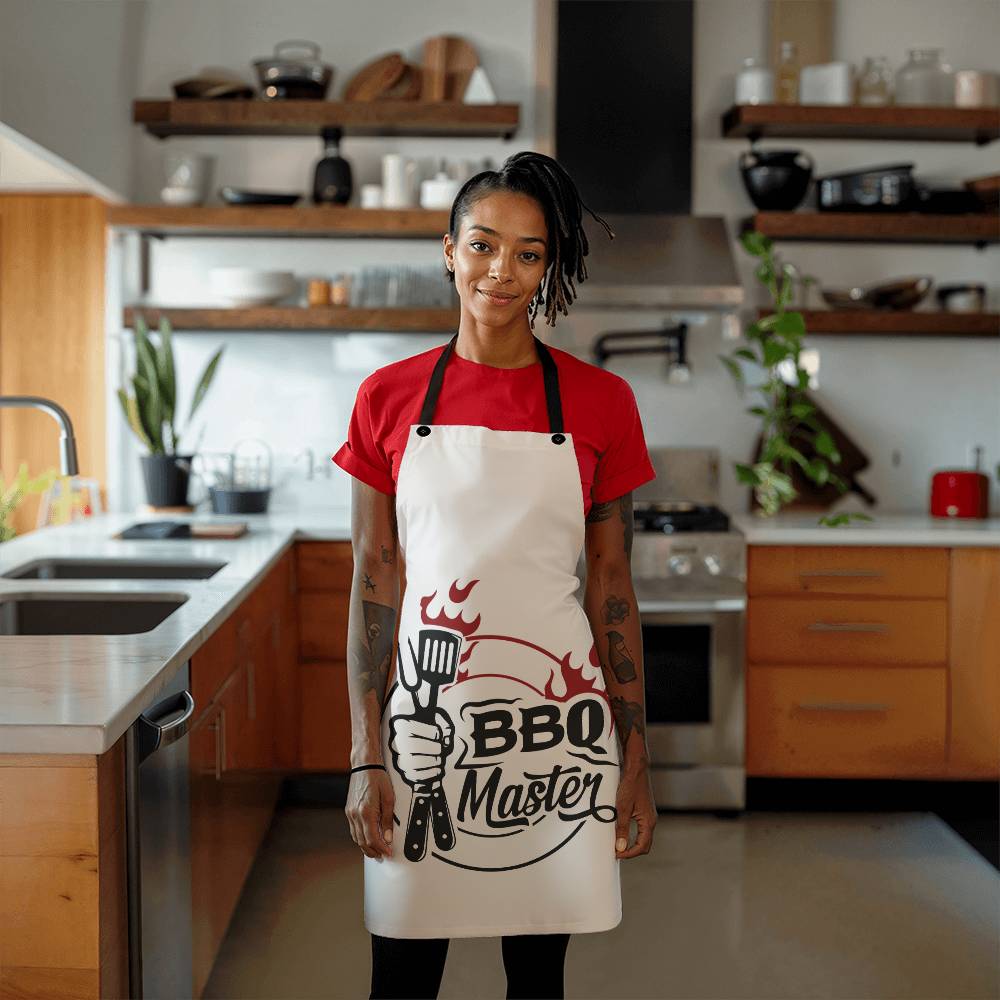 BBQ Master Grilling Apron | Durable High Quality Material with Adjustable Straps