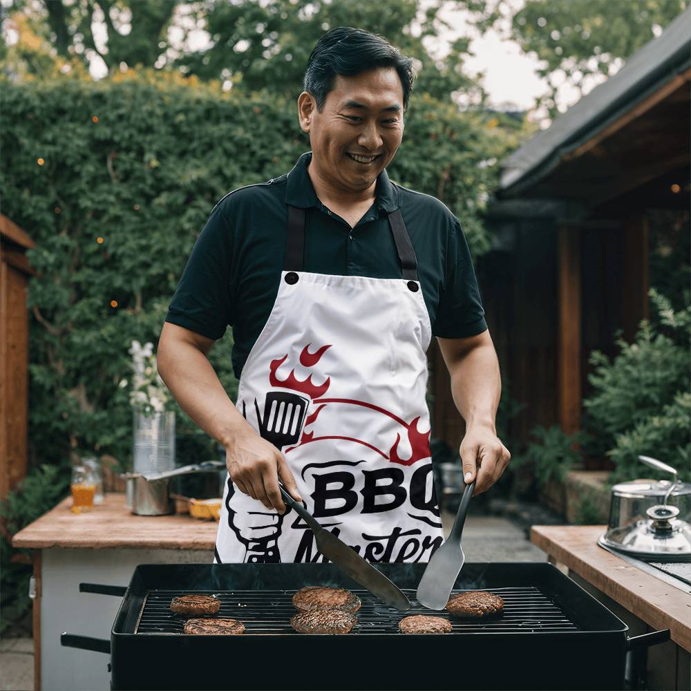 BBQ Master Grilling Apron  | Durable High Quality Material with Adjustable Straps