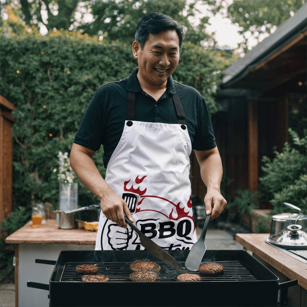 BBQ Master Grilling Apron | Durable High Quality Material with Adjustable Straps