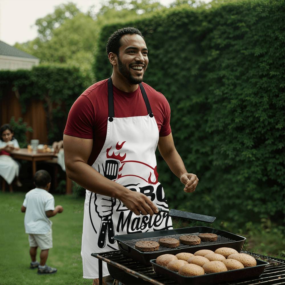 BBQ Master Grilling Apron  | Durable High Quality Material with Adjustable Straps