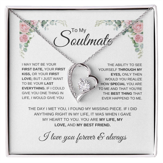 Soul Mate | First Date, First Kiss, First Love | Forever Love Necklace