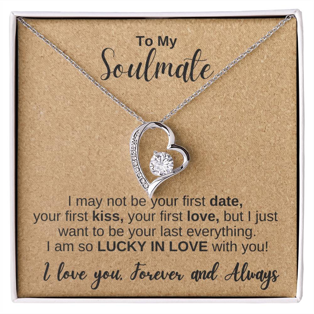 Soul Mate | First Date, First Kiss, First Love | Forever Love Necklace