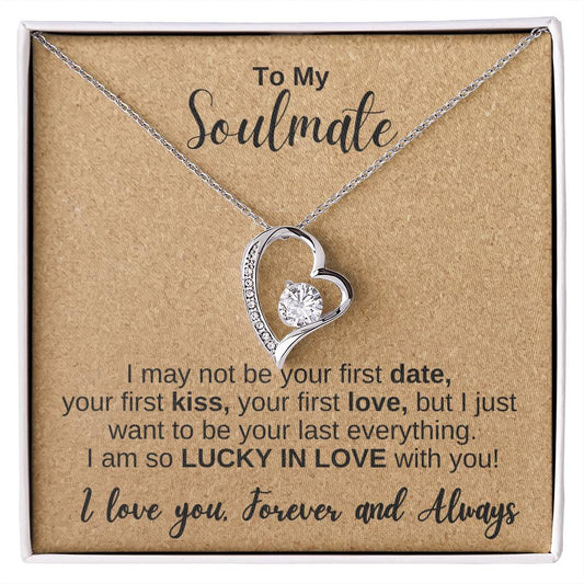 Soul Mate | First Date, First Kiss, First Love | Forever Love Necklace