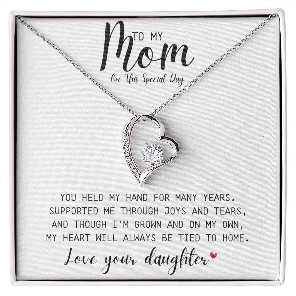 Forever Love Necklace | A Gift To My Mom On This Special Day | Love Your Daughter