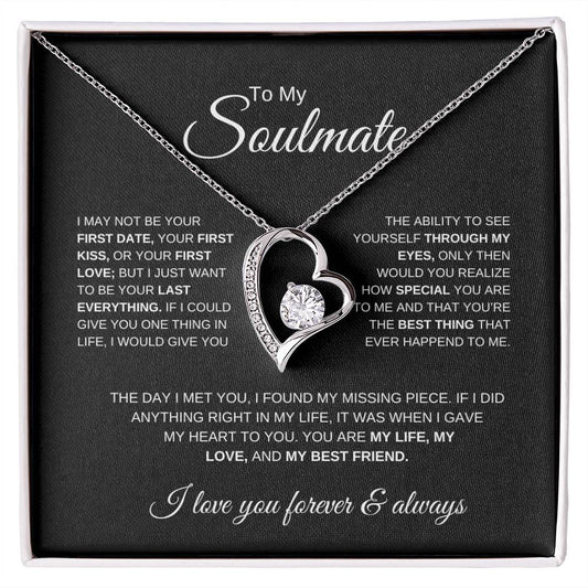 Soul Mate | First Date, First Kiss, First Love | Forever Love Necklace