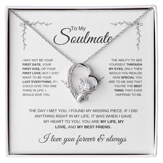 Soul Mate | First Date, First Kiss, First Love | Forever Love Necklace