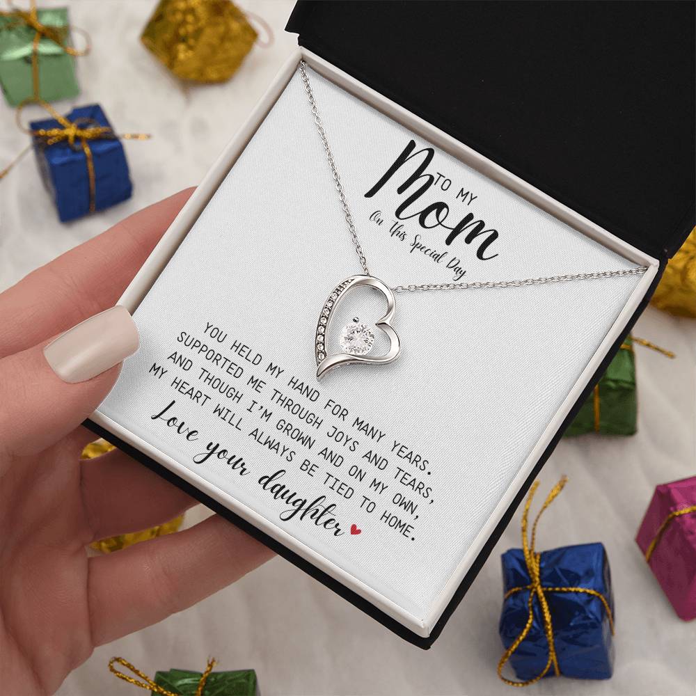 Forever Love Necklace | A Gift To My Mom On This Special Day | Love Your Daughter