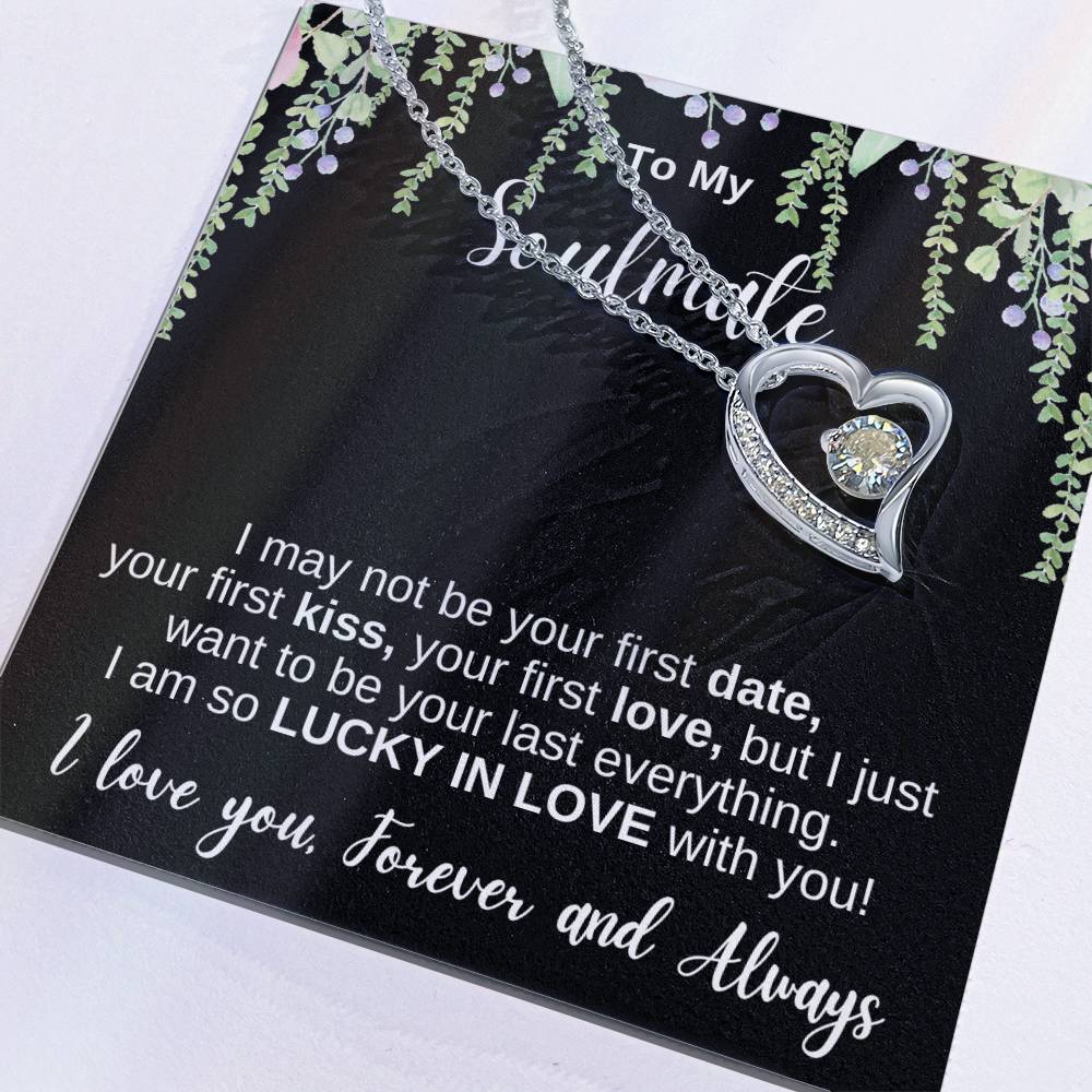 Soul Mate | First Date, First Kiss, First Love | Forever Love Necklace