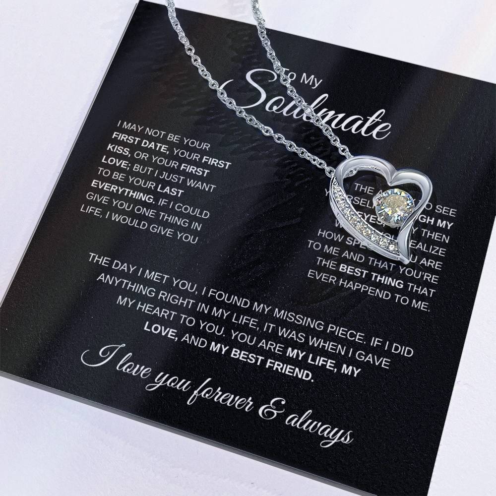 Soul Mate | First Date, First Kiss, First Love | Forever Love Necklace