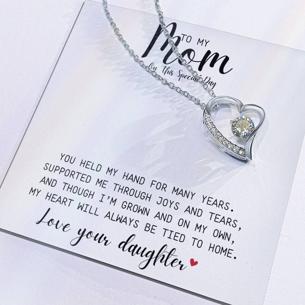 Forever Love Necklace | A Gift To My Mom On This Special Day | Love Your Daughter